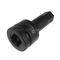 Головка-біта HEX 22мм L=100мм ударна 3/4" 641122 JTC