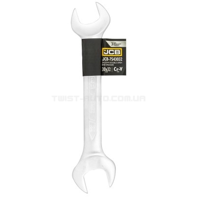 Ключ рожковый 30х32 мм JCB Tools JCB-7543032 Ключ рожковый 30х32 мм JCB Tools JCB-7543032