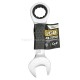 Ключ гайковий короткий з тріскачкою 18 мм JCB Tools JCB-757S18