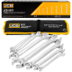 Набір розрізних ключів в чохлі 7 од. JCB Tools JCB-5075