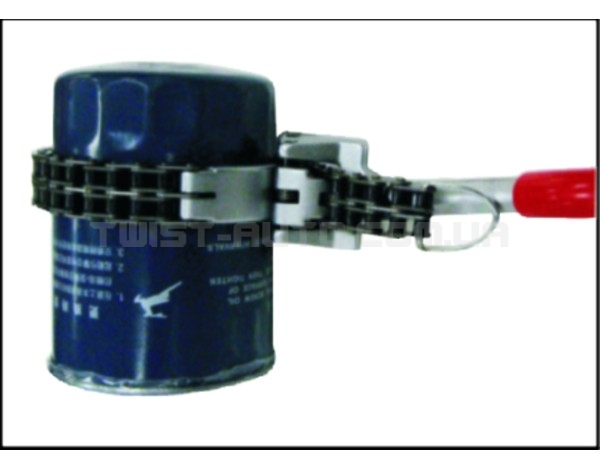 Ключ для зняття масляного фільтра ланцюговий посилений 60~160мм 4724 JTC