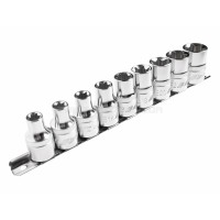 Набор головок торцевых TORX E10-E24 1/2" 9ед.  H409E JTC
