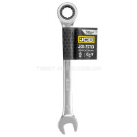 Ключ гайковий з тріскачкою 13 мм JCB Tools JCB-75713 Ключ гайковий з тріскачкою 13 мм JCB Tools JCB-75713