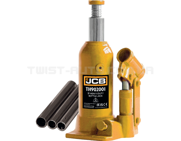 Домкрат пляшковий (172-372 мм) 2т JCB Tools JCB-TH902001 Домкрат пляшковий (172-372 мм) 2т JCB Tools JCB-TH902001