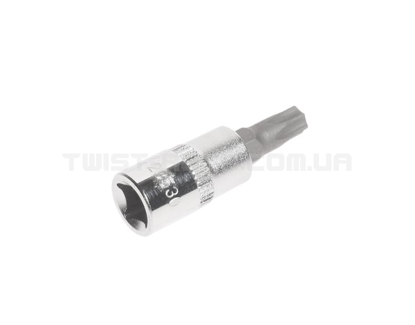 Головка з насадкою TORX з отвором 1/4"xT30H 23530 JTC