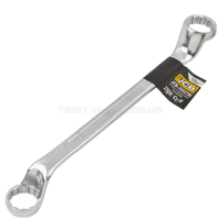 Ключ накидний відігнутий на 75 градусів 27х30 мм JCB Tools JCB-7592730 Ключ накидний відігнутий на 75 градусів 27х30 мм JCB Tools JCB-7592730