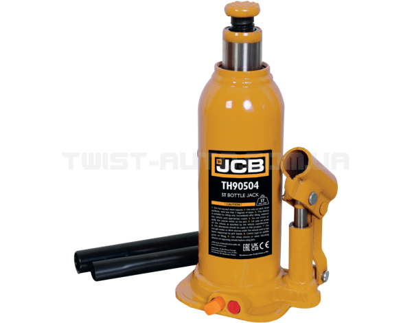 Домкрат пляшковий (207-402 мм) 5т JCB Tools JCB-TH90504