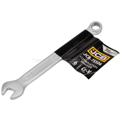 Ключ рожково-накидний 6 мм JCB Tools JCB-75506 Ключ рожково-накидний 6 мм JCB Tools JCB-75506