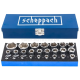 Набір головок в металевому кейсі 25 пр. 1/2'', 1/4'' (6-гр.) Scheppach SCH-50121G Набір головок в металевому кейсі 25 пр. 1/2'', 1/4'' (6-гр.) Scheppach SCH-50121G