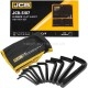 Haбіp Г-подіб. ключів HEX 10 од. (6-22 мм) в чохлі JCB Tools JCB-5107