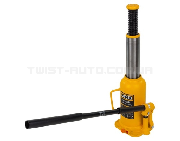 Домкрат пляшковий 15т JCB Tools JCB-TH91504 Домкрат пляшковий 15т JCB Tools JCB-TH91504