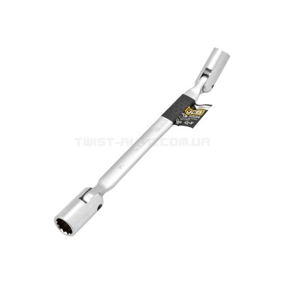 Ключ торцевий двосторонній з шарніром 12х14 мм JCB Tools JCB-7521214 Ключ торцевий двосторонній з шарніром 12х14 мм JCB Tools JCB-7521214