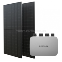 Комплект EcoFlow PowerStream - мікроінвертор 600W та сонячні панелі 2х400 Комплект EcoFlow PowerStream - мікроінвертор 600W та сонячні панелі 2х400