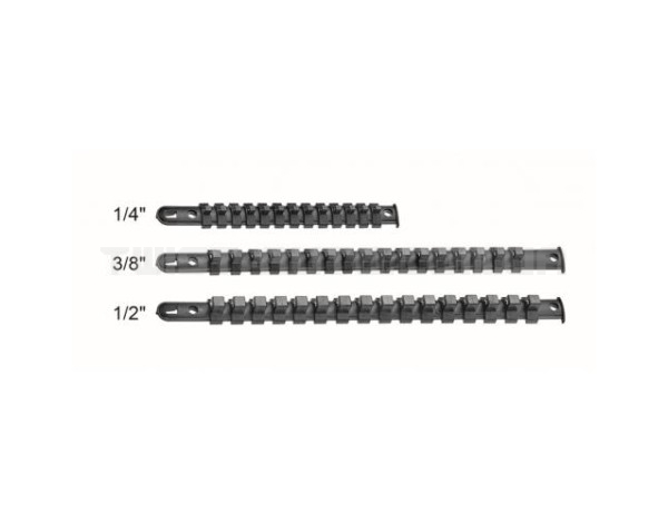 1/4" Дин-рейка пластиковая 13 зажимов L=255 мм (FORCE 819213A)