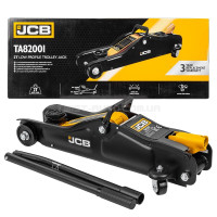 Домкрат підкатний гідравлічний низькопрофільний ( 85-330 мм) 2т JCB Tools JCB-TA82001 Домкрат підкатний гідравлічний низькопрофільний ( 85-330 мм) 2т JCB Tools JCB-TA82001