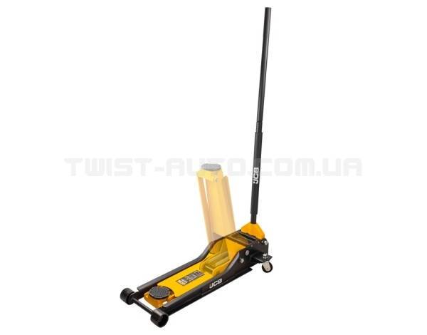 Домкрат підкатний гідравлічний низькопрофільний (70-610 мм) 1,5т JCB Tools JCB-TH32006 Домкрат підкатний гідравлічний низькопрофільний (70-610 мм) 1,5т JCB Tools JCB-TH32006