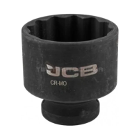 Головка торцева ударна 3/4" 33 мм (12-гранна) JCB Tools JCB-46833 Головка торцева ударна 3/4" 33 мм (12-гранна) JCB Tools JCB-46833