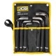Haбіp Г-подіб. ключів HEX 6 пр. (12-24 мм) в чохлі JCB Tools JCB-5067 Haбіp Г-подіб. ключів HEX 6 пр. (12-24 мм) в чохлі JCB Tools JCB-5067