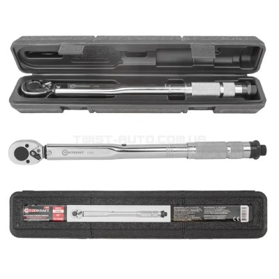 Динамометричний ключ 3/8" (19-110 Нм) FORCEKRAFT FK-1202 Динамометричний ключ 3/8" (19-110 Нм) FORCEKRAFT FK-1202