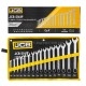 Набір ключів ріжково-накидних в чохлі 16 пр. (6-24 мм) JCB Tools JCB-5161P