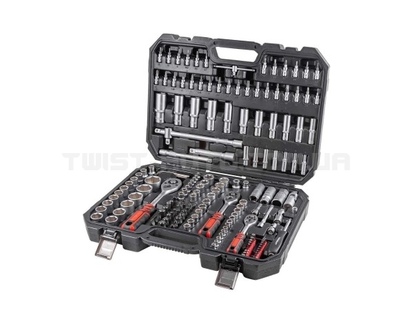 Набір інструментів 1/4", 3/8", 1/2" 172 пр. (4-32 мм) FORCEKRAFT FK-41723-5 Набір інструментів 1/4", 3/8", 1/2" 172 пр. (4-32 мм) FORCEKRAFT FK-41723-5