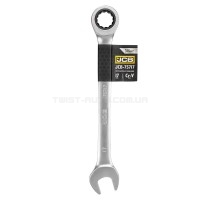 Ключ гайковий з тріскачкою 17 мм JCB Tools JCB-75717 Ключ гайковий з тріскачкою 17 мм JCB Tools JCB-75717