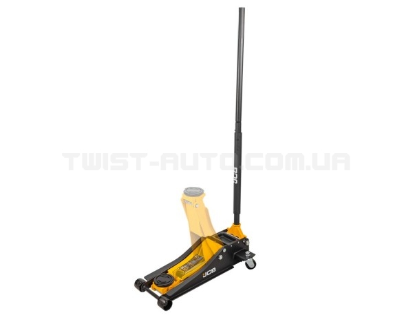 Домкрат підкатний гідравлічний низькопрофільний (75-505 мм) 2,5т JCB Tools JCB-TH32515 Домкрат підкатний гідравлічний низькопрофільний (75-505 мм) 2,5т JCB Tools JCB-TH32515