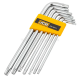 Haбіp Г-подіб. ключів подовжених TORX 7 пр. (T10-T40) JCB Tools JCB-5071L Haбіp Г-подіб. ключів подовжених TORX 7 пр. (T10-T40) JCB Tools JCB-5071L