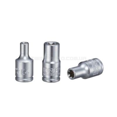 1/4" Головка E-профиль (Torx) Е5, L=25 мм (INFO 92605 I)