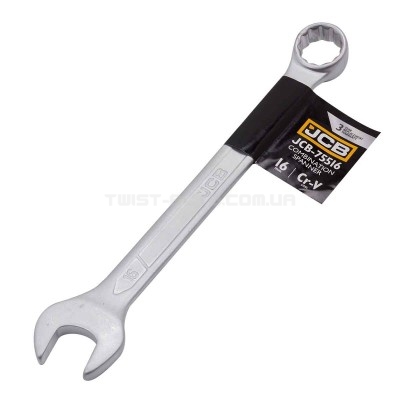 Ключ рожково-накидний 16 мм JCB Tools JCB-75516