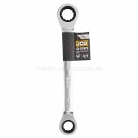 Ключ накидний з тріскачкою 14х17 мм JCB Tools JCB-7571417M Ключ накидний з тріскачкою 14х17 мм JCB Tools JCB-7571417M