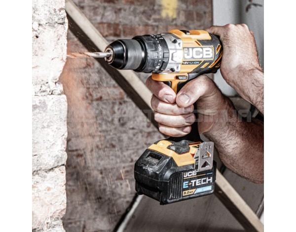 Акумуляторний дриль-шуруповерт JCB Tools JCB-18CD-B-E