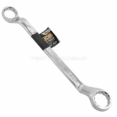 Ключ накидний 32х36 мм відігнутий на 45 градусів JCB Tools JCB-7583236 Ключ накидний 32х36 мм відігнутий на 45 градусів JCB Tools JCB-7583236