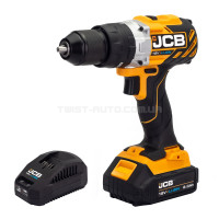Акумуляторний дриль-шуруповерт з комлектом JCB Tools JCB-18BLCD-2XB-E Акумуляторний дриль-шуруповерт з комлектом JCB Tools JCB-18BLCD-2XB-E