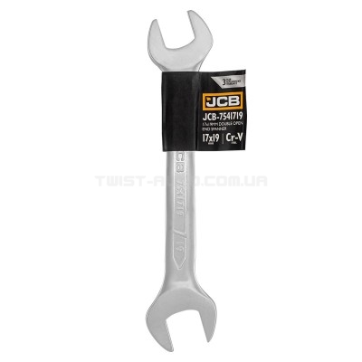 Ключ рожковый 17x19 мм JCB Tools JCB-7541719 Ключ рожковый 17x19 мм JCB Tools JCB-7541719