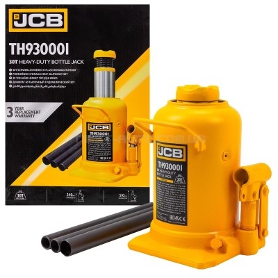 Домкрат пляшковий (240-510 мм) 30т JCB Tools JCB-TH930001 Домкрат пляшковий (240-510 мм) 30т JCB Tools JCB-TH930001