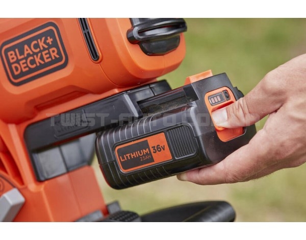 Садовий пилосос акумуляторний безщітковий BLACK+DECKER BCBLV3625L1 Садовий пилосос акумуляторний безщітковий BLACK+DECKER BCBLV3625L1
