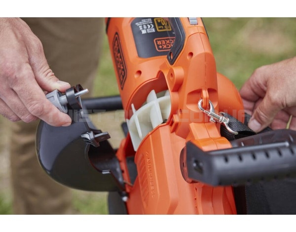 Садовий пилосос акумуляторний безщітковий BLACK+DECKER BCBLV3625L1 Садовий пилосос акумуляторний безщітковий BLACK+DECKER BCBLV3625L1