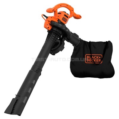 Садовий пилосос електричний BLACK+DECKER BEBLV260 Садовий пилосос електричний BLACK+DECKER BEBLV260