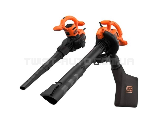 Садовий пилосос електричний BLACK+DECKER BEBLV260 Садовий пилосос електричний BLACK+DECKER BEBLV260