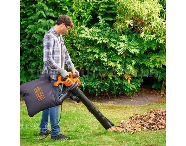 Садовий пилосос електричний BLACK+DECKER BEBLV260 Садовий пилосос електричний BLACK+DECKER BEBLV260