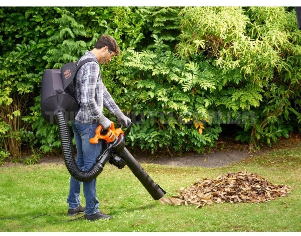 Садовий пилосос електричний BLACK+DECKER BEBLV290 Садовий пилосос електричний BLACK+DECKER BEBLV290