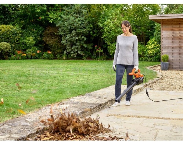 Садовий пилосос електричний BLACK+DECKER BEBLV290 Садовий пилосос електричний BLACK+DECKER BEBLV290