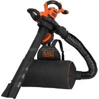 Садовий пилосос електричний BLACK+DECKER BEBLV300 Садовий пилосос електричний BLACK+DECKER BEBLV300
