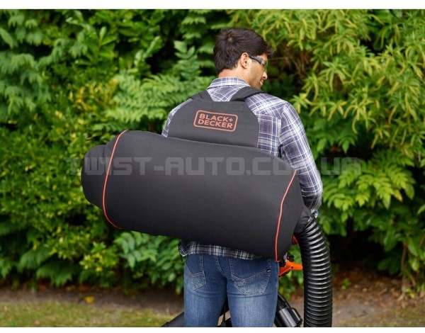 Садовий пилосос електричний BLACK+DECKER BEBLV301 Садовий пилосос електричний BLACK+DECKER BEBLV301