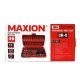 Набір інструментів 1/4", 46 одиниць, Cr-V, MAXION MXTL- PC46