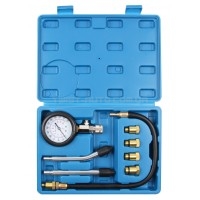 Компрессcометр для бензинових двигунів з набором адаптерів VIKTEC VT01053B