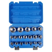        Набір головок SPLINE 8-32мм, 1/2", 19од. VIKTEC VT13777
