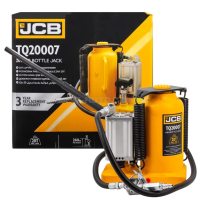 Домкрат пневматично-гідравлічний пляшкового типу 20т JCB Tools JCB-TQ20007 Домкрат пневматично-гідравлічний пляшкового типу 20т JCB Tools JCB-TQ20007