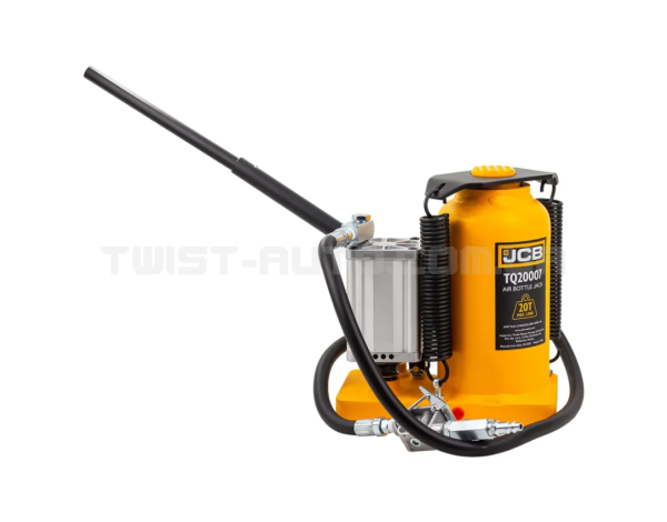 Домкрат пневматично-гідравлічний пляшкового типу 20т JCB Tools JCB-TQ20007 Домкрат пневматично-гідравлічний пляшкового типу 20т JCB Tools JCB-TQ20007